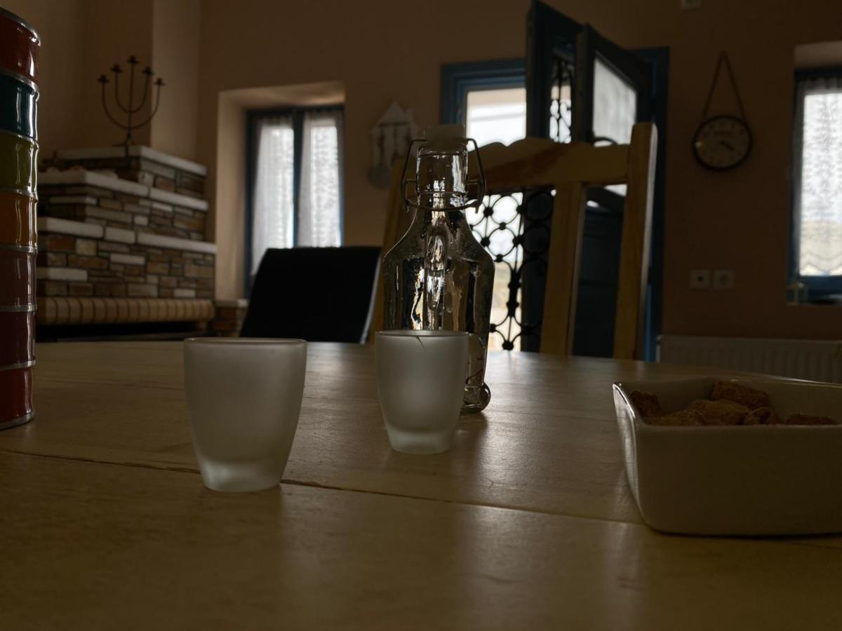 Вилла Blue House Koronos Экстерьер фото