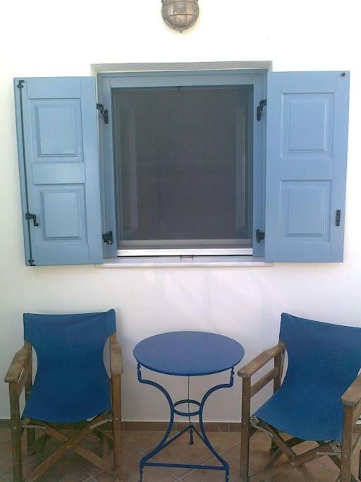 Вилла Blue House Koronos Экстерьер фото