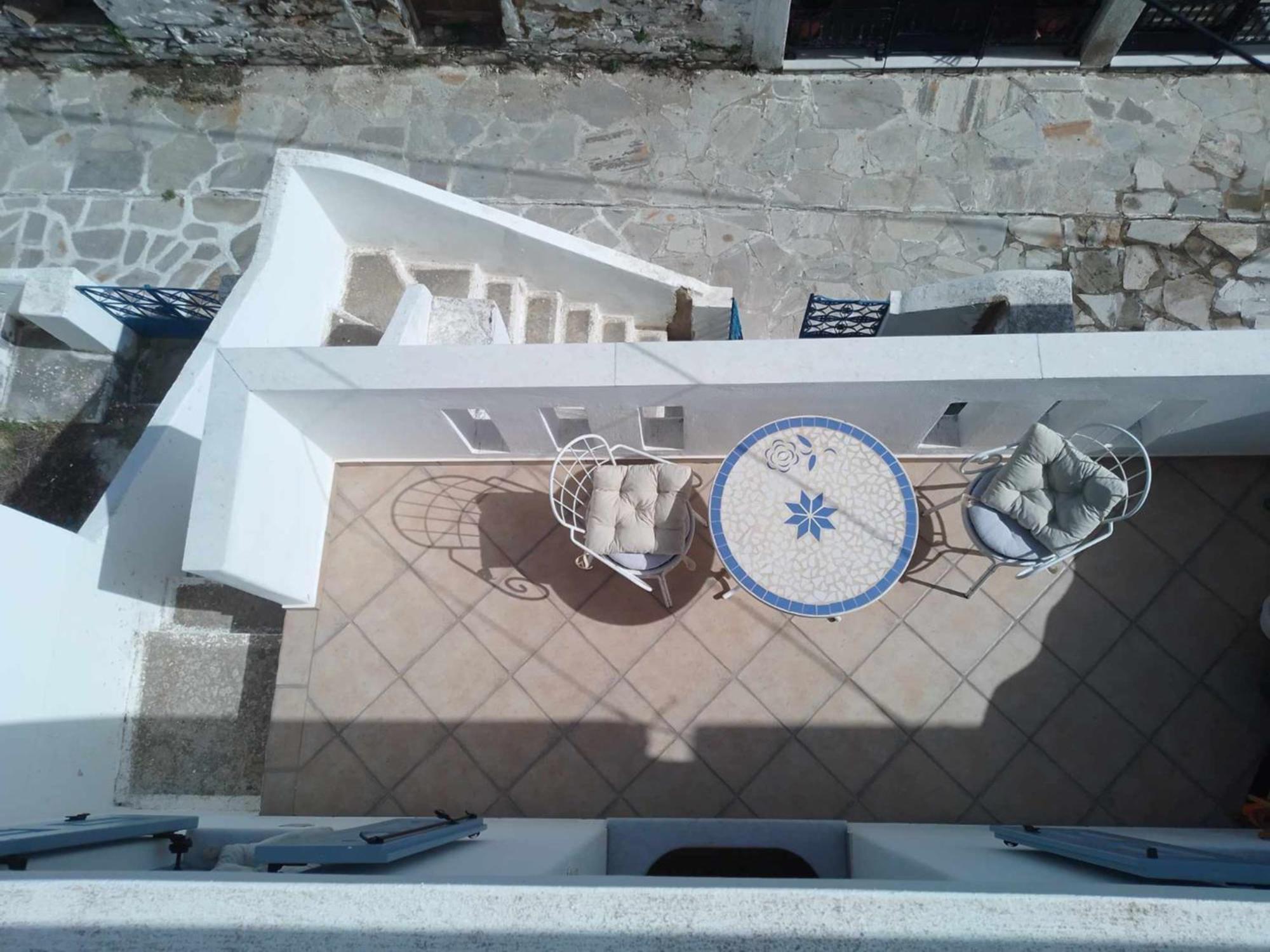 Вилла Blue House Koronos Экстерьер фото