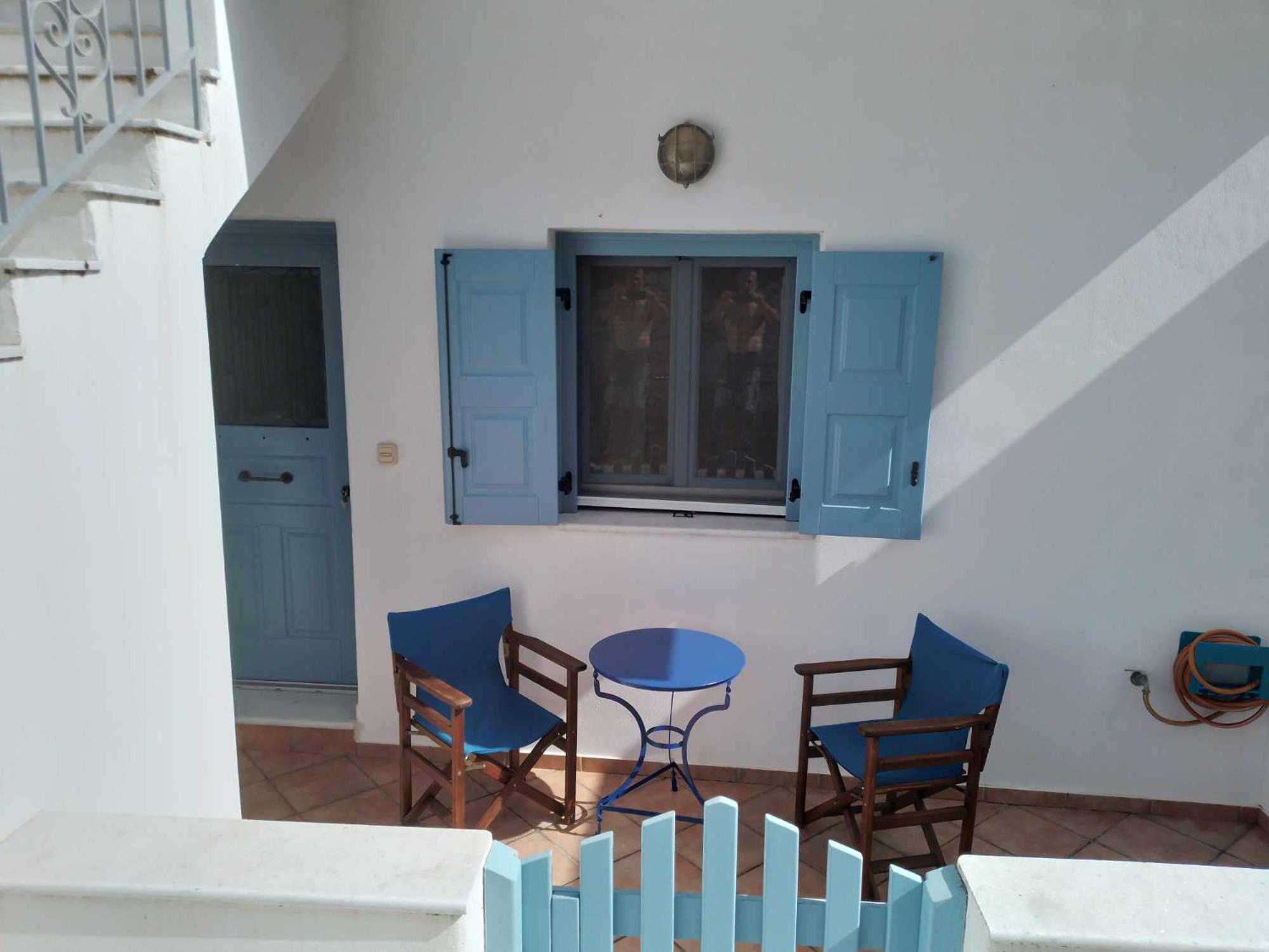 Вилла Blue House Koronos Экстерьер фото
