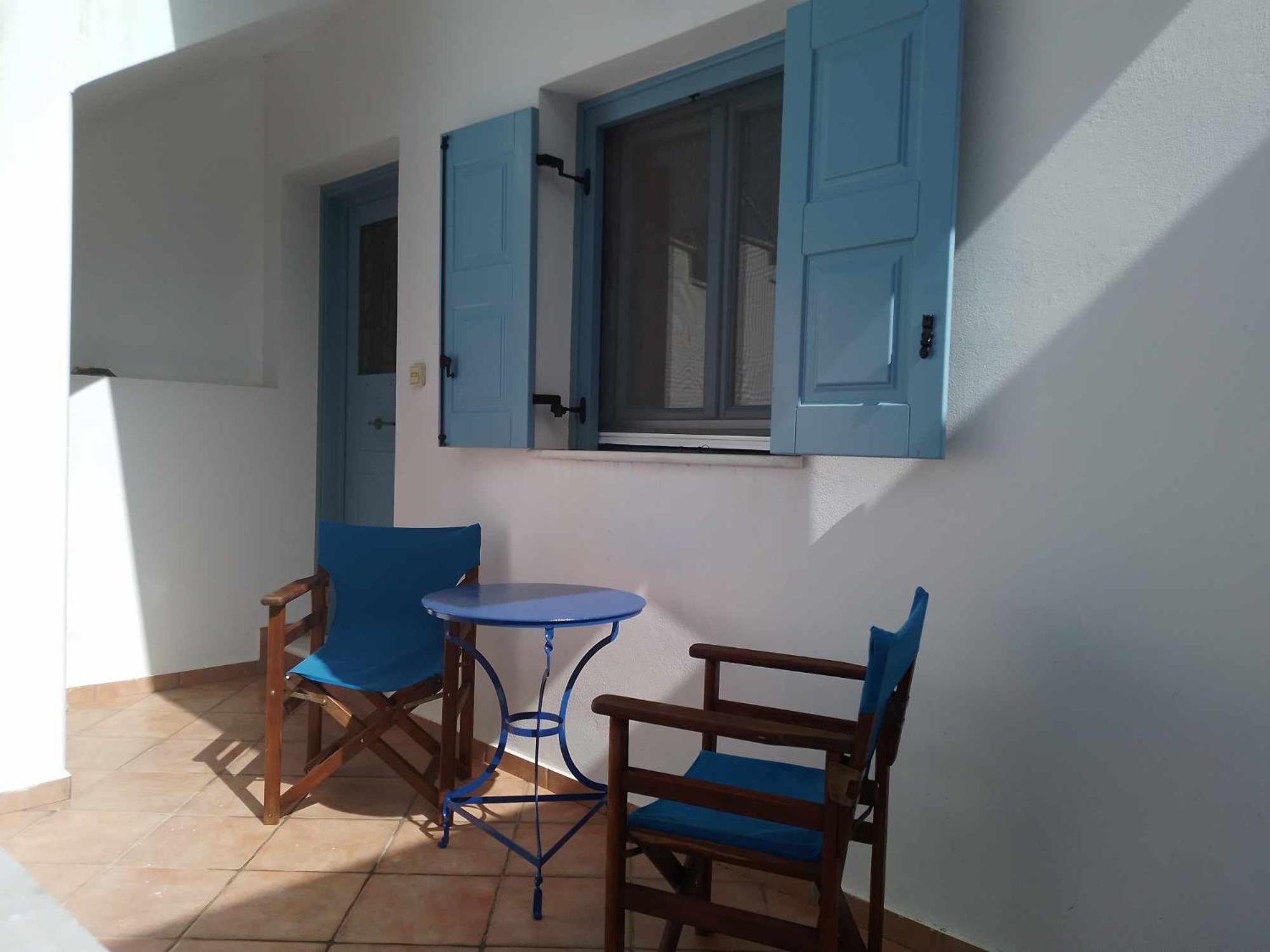 Вилла Blue House Koronos Экстерьер фото