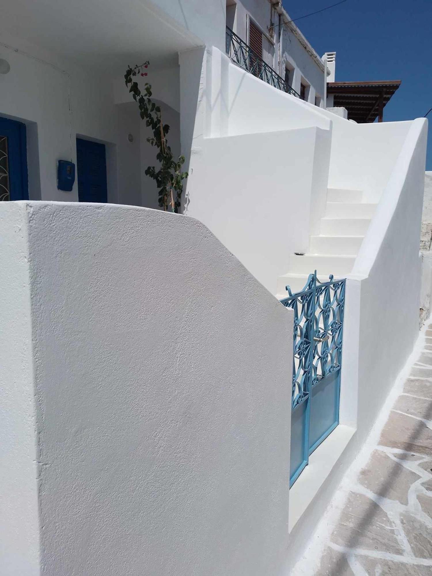 Вилла Blue House Koronos Экстерьер фото